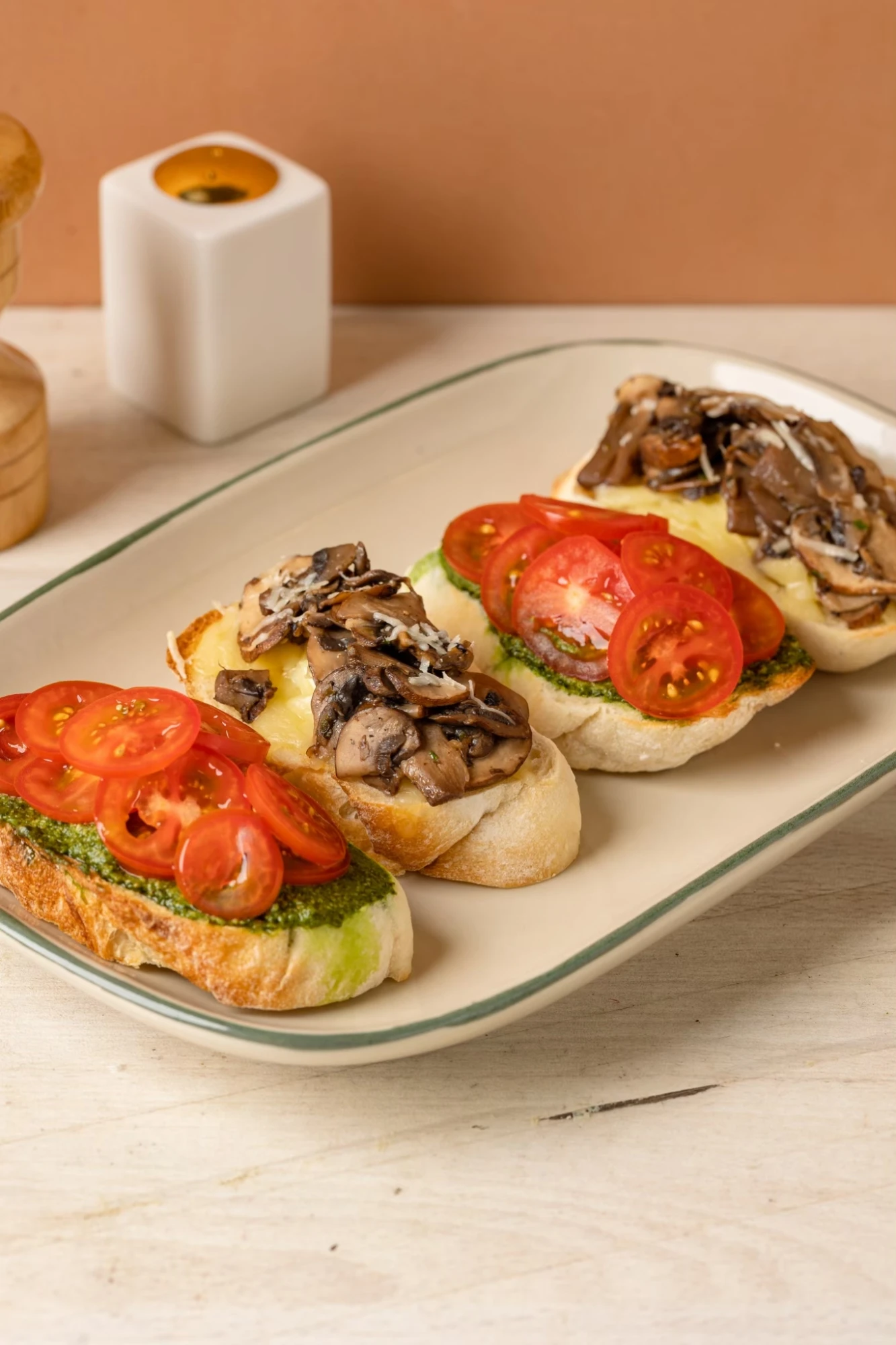Bruschetta at UPPER·T
