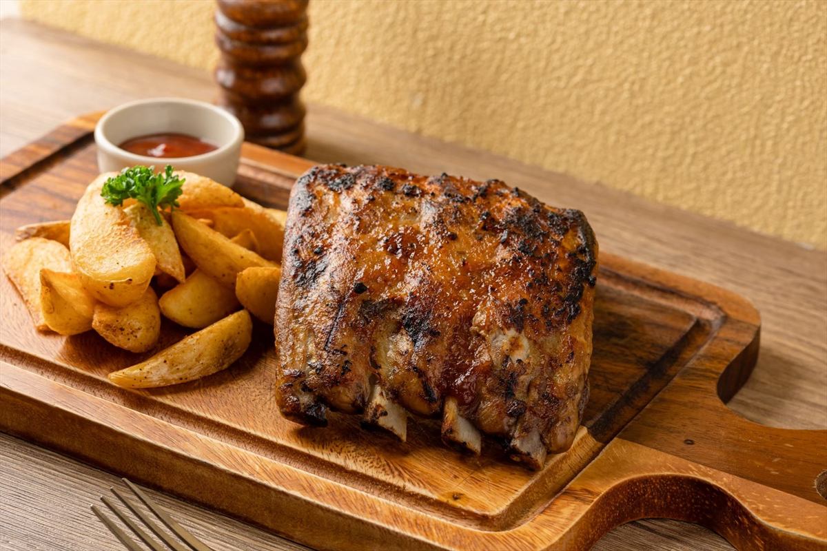 BBQ Ribs at UPPER·T